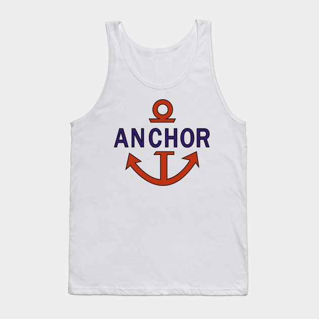 Luffy Anchor Tank Top by ipinations